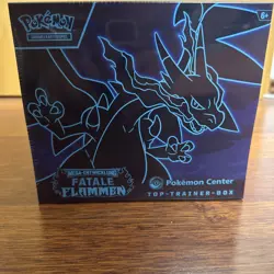 Pokemon Center Top-Trainer-Box Glurak Mega-Entwicklung – Fatale Flammen DE - Image 1