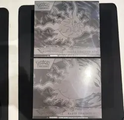 2x Pitch Black Pokemon Center ETB Elite Trainer Box SEALED NO RIPS IN HAND ✅ - Image 1