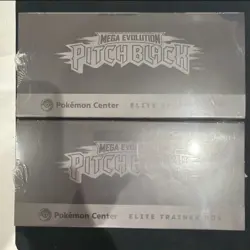 2x Pitch Black Pokemon Center ETB Elite Trainer Box SEALED NO RIPS IN HAND ✅ - Image 2