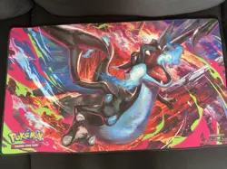 Pokemon Mega Charizard Playing Mat New, Rolled, Sealed, Mint - Image 1