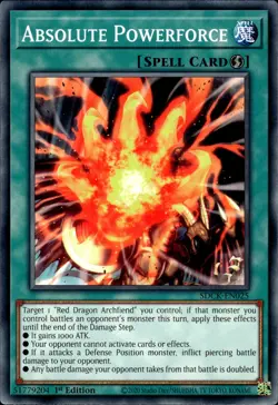 Absolute Powerforce - 1st Edition SDCK-EN025 - NM - YuGiOh - Image 1