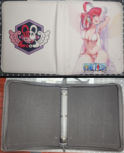 Uta - One Piece Large Card Binder, Anime 9 pocket binder - Image 1