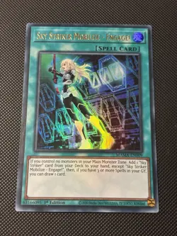 MAMA-EN009 Sky Striker Mobilize - Engage! Ultra Rare 1st Edition - YuGiOh Card - Image 1
