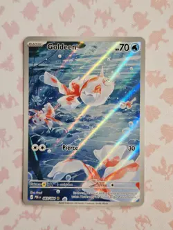 Goldeen Art Rare 087/084 Pokemon Mega Evolution Pitch Black MINT - Image 1