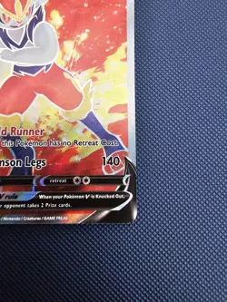 Pokemon TCG Cinderace V (Full Art) 178/192 Rebel Clash Ultra Rare Near Mint NM - Image 5