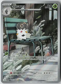 Spewpa 089/088 Holo Illustration Rare Perfect Order Pokemon Near Mint - Image 1