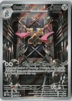 Doublade 098/088 Holo Illustration Rare Perfect Order Pokemon Near Mint - Image 1