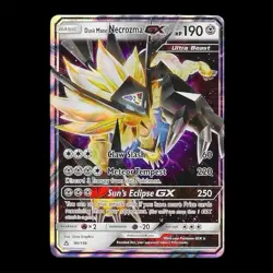 Dusk Mane Necrozma GX Holo Ultra Rare SM - Ultra Prism 90/156 NM - Image 1