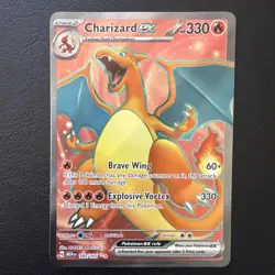 Pokemon TCG Charizard ex Scarlet & Violet-151 183/165 Holo Ultra Rare - Image 1