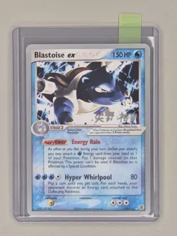 Pokemon TCG Blastoise EX 104/112 World Championship 2006 Card Non-Holo Rare Mint - Image 1