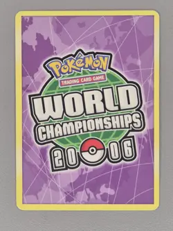 Pokemon TCG Blastoise EX 104/112 World Championship 2006 Card Non-Holo Rare Mint - Image 2