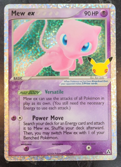Pokemon TCG Mew ex 88/92 Holo Celebrations 25th Anniversary Stamp M/NM NP - Image 1