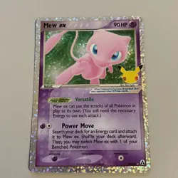 Mew ex 88/92 Holo Celebrations Classic Collection Pokemon TCG - Image 1