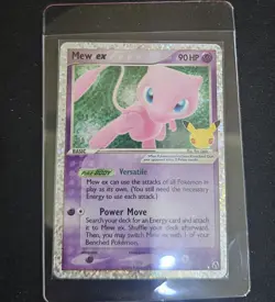 Pokemon TCG Mew EX 88/92 Celebrations Holo Card Mint Pack Fresh - Image 1