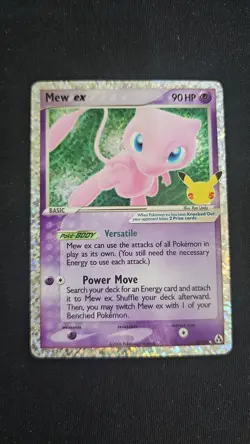 Pokemon TCG Mew EX 88/92 Celebrations Holo Card Mint Pack Fresh - Image 3