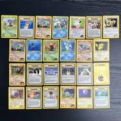 Pokemon TCG Gym Challenge + Gym Heroes Mixed 25 Card Lot - Rare Uncommon Common - Image 1