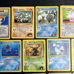 Pokemon TCG Gym Challenge + Gym Heroes Mixed 25 Card Lot - Rare Uncommon Common - Image 3