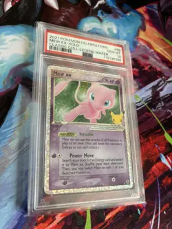 Pokemon TCG Mew Ex 88/92 25th Anniversary Celebrations PSA 10 - Image 3