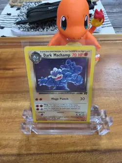 Pokemon Dark Machamp Holo Rare TCG Card 10/82 Unlimited - Image 4