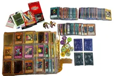 yugioh cards 1996 first edition Card Toy Lot Hexors Black And Blue Plastic - Image 1