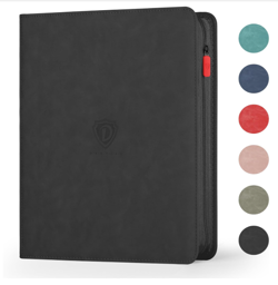 9 Pocket Trading Card Zip Binder, 360 Cards, Premium Exo-Tec Album Mater - Image 1