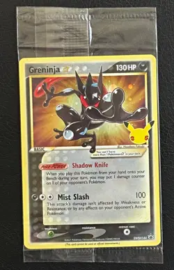 Greninja Star SWSH144 Sword & Shield Promo Holo English SEALED - Image 1