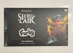 MTG Secret Lair x Furby The Oddbodies Rainbow Foil Edition Sealed Magic The Gath - Image 1