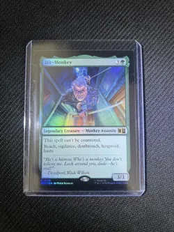 MTG: Marvel Super Heroes: Commander: Hit-Monkey (R 0723) Foil - Image 1