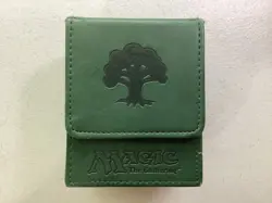 Magic The Gathering MTG Green Mana Flip Deck Box Ultra Pro 2010 - Image 1