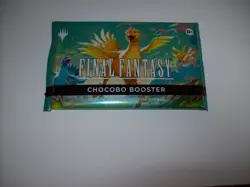 Chocobo Booster Pack Sealed Final Fantasy MTG Magic The Gathering Free Shipping - Image 1