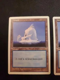 2x Island #437 Fifth 5th Edition Basic Land Mana Magic The Gathering MTG - Image 2