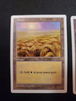 2x Plains 5th Fifth Edition #432 NM Basic Land Mana Magic The Gathering MTG - Image 2