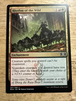 MTG - Rhythm of the Wild NM/LP - Ravnica Allegiance RNA - Image 1