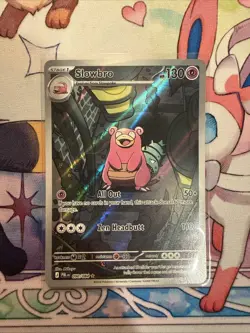 Pokemon TCG Slowbro 090/084 Me05: Pitch Black Holo Illustration Rare MINT/NM - Image 1