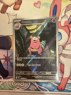 Pokemon TCG Slowbro 090/084 Me05: Pitch Black Holo Illustration Rare MINT/NM - Image 2