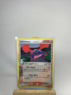 Pokemon TCG Salamence Delta Species 14/113 Holo Holo Rare Poor - Image 1