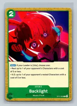 Backlight ST11-003 C Start Deck (Side Uta) One Piece Trading Card - Image 1