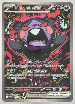 2026 Pokemon Pitch Black Morpeko ex Special Illustration Rare #117/084 SSP - Image 1