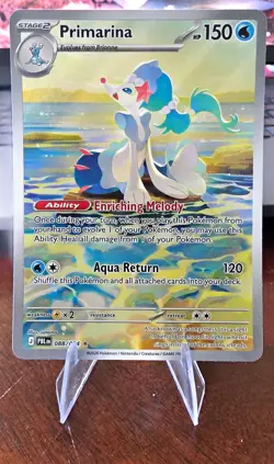 Primarina Pokemon Pitch Black IR 088/084 English NM - Image 1