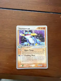 Pokemon Swampert EX 95/95 2004 World Championship Edition NM Fast Ship - Image 1
