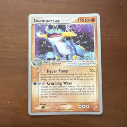 Pokemon Swampert EX 95/95 2004 World Championship Edition NM Fast Ship - Image 2