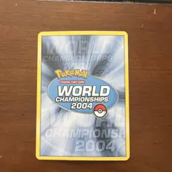 Pokemon Swampert EX 95/95 2004 World Championship Edition NM Fast Ship - Image 3