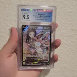 CGC 9.5 Sylveon V 231/184 S8b VMAX Climax Japanese Full Art Holo CSR - Image 3