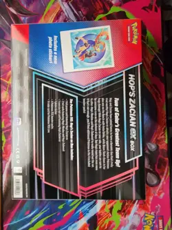 Pokemon TCG Sealed Hop's Zacian EX Box - Image 2