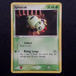 Spinarak 78/109 Yuka Morii Common Team Rocket Returns Pokemon Damaged - Image 1