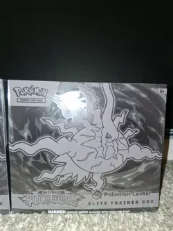 Pitch Black Pokemon Center Elite Trainer Box ETB Lot of 2 - Image 3