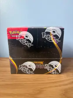 Pokemon Mega Evolution Pitch Black Sealed Booster Display Box (36 Packs) NEW - Image 1
