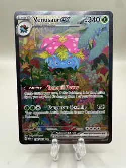 Pokemon Venusaur ex 198/165 Scarlet & Violet 151 English - Image 1
