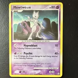 The Pokemon Company Mewtwo Holo Rare Basic 80 HP Legends Awakened 11/146 2008 - Image 1