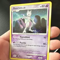 The Pokemon Company Mewtwo Holo Rare Basic 80 HP Legends Awakened 11/146 2008 - Image 3